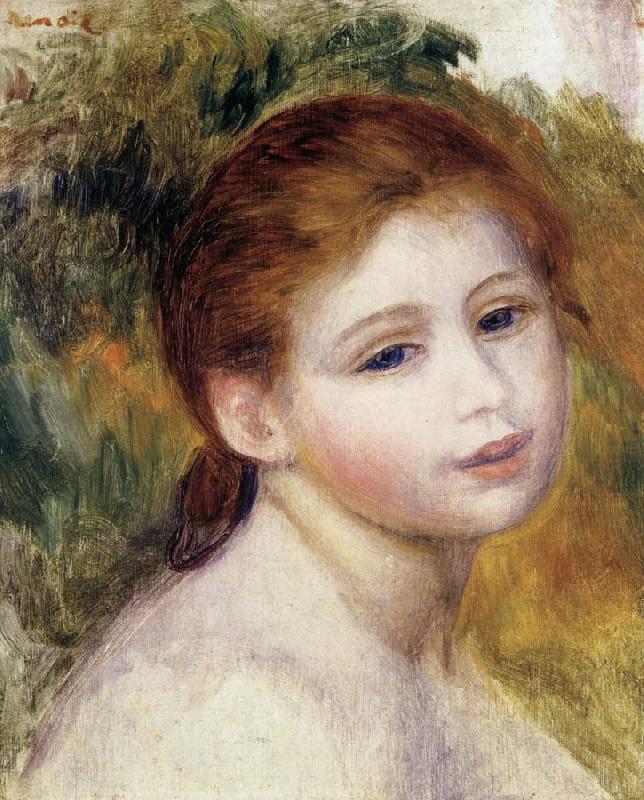 Head of a Woman, Pierre Renoir